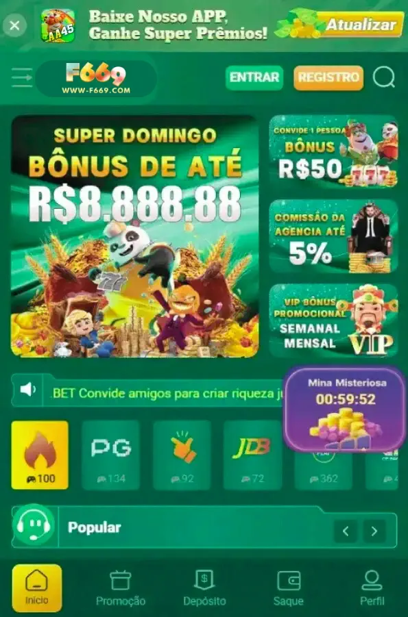 aplicativo mobile do F669